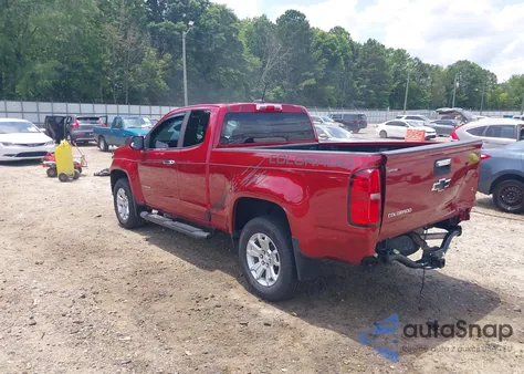 2018 Chevrolet Colorado Lt из США, поврежденный, VIN 1GCHSCEA6J1293074